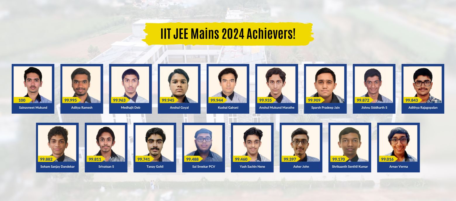 IIT JEE Mains 2024 Achievers!